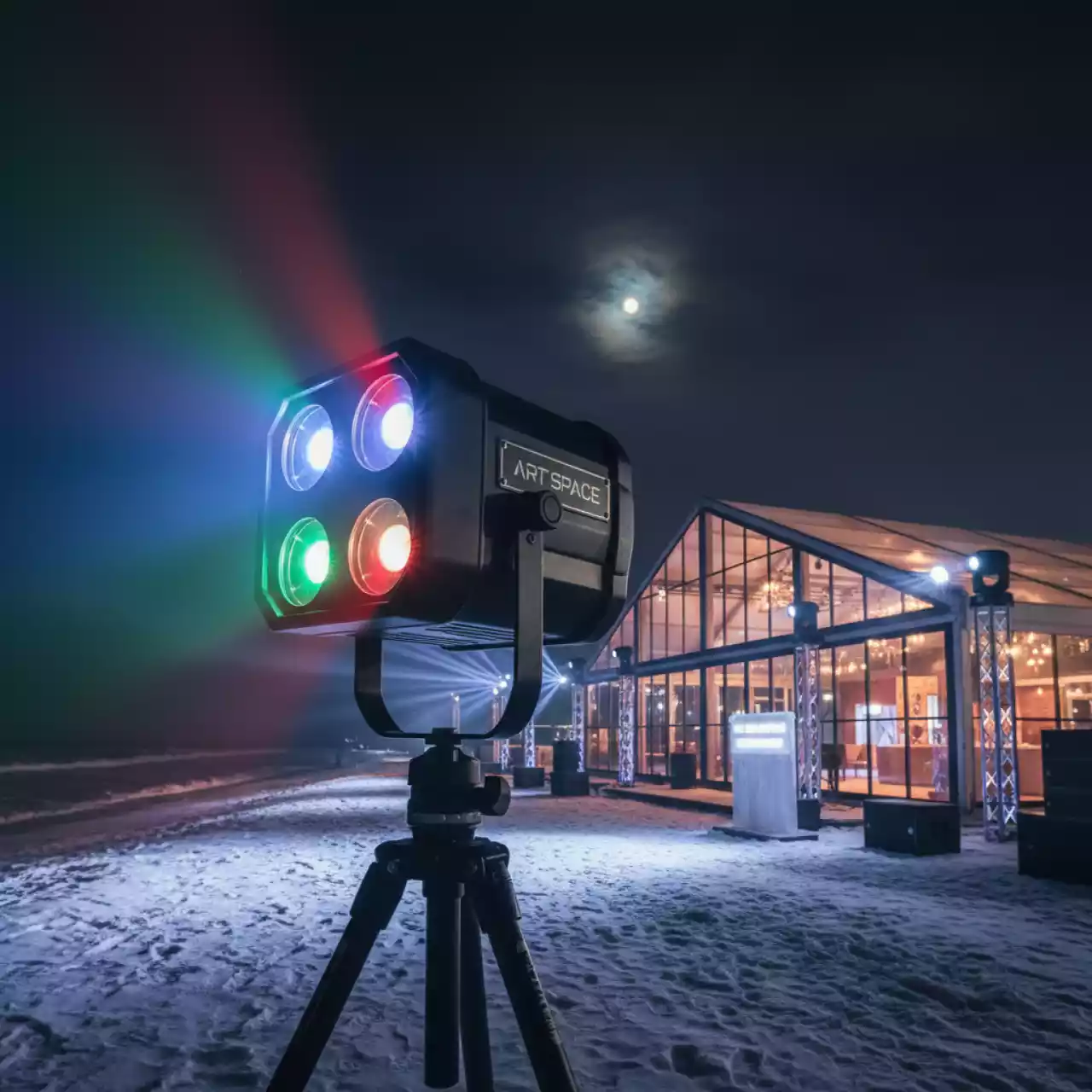 Аренда Стробоскоп LED Strob RGBW на пляже «Маяк» — ART SPACE