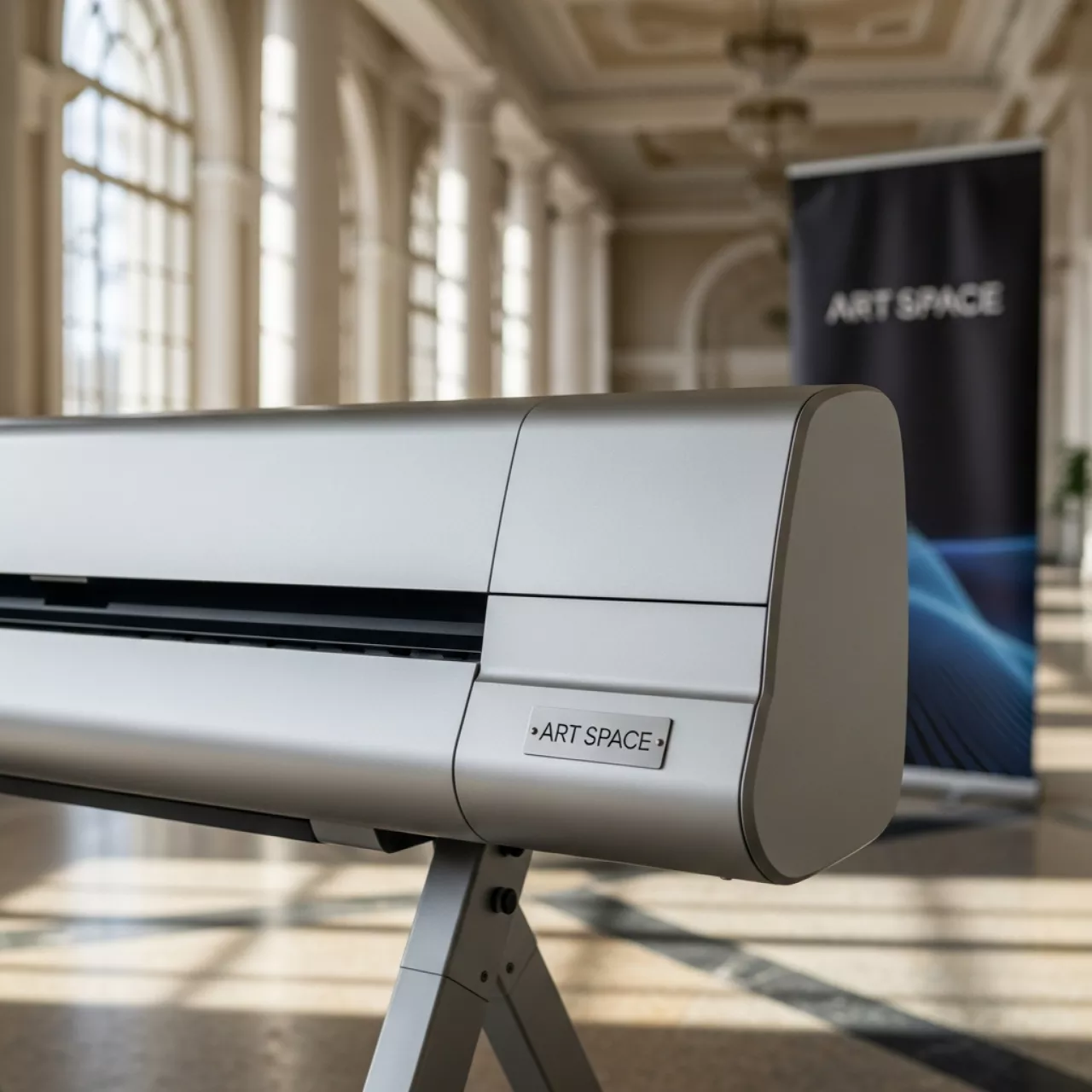 Аренда Струйного плоттера HP DesignJet Studio Steel 24 дюйма на территории Морпорта Сочи — ART SPACE