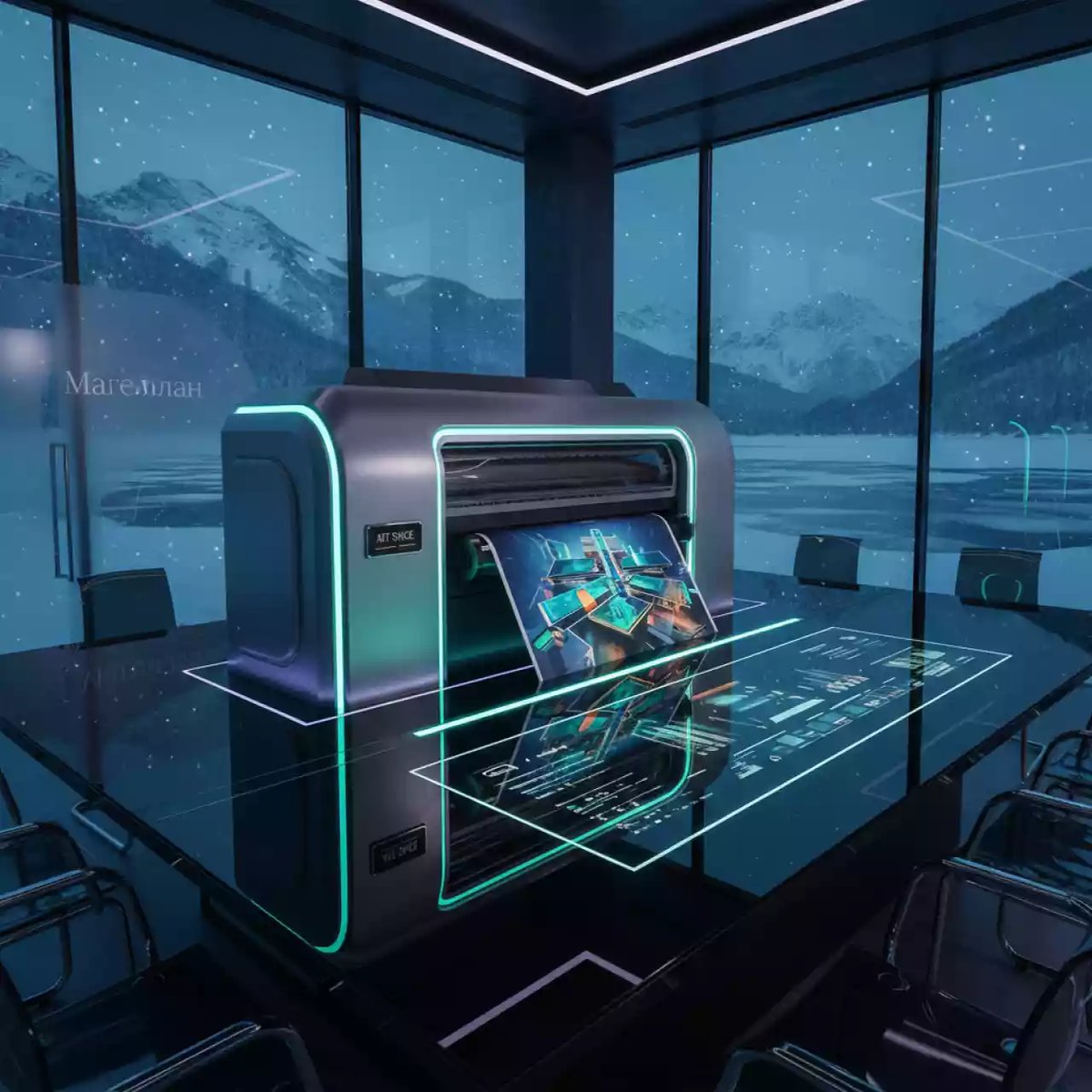 Аренда Струйный плоттер Epson SureColor SC P7000 Violet C11CE39301A1 в ресторане «Магеллан» — ART SPACE