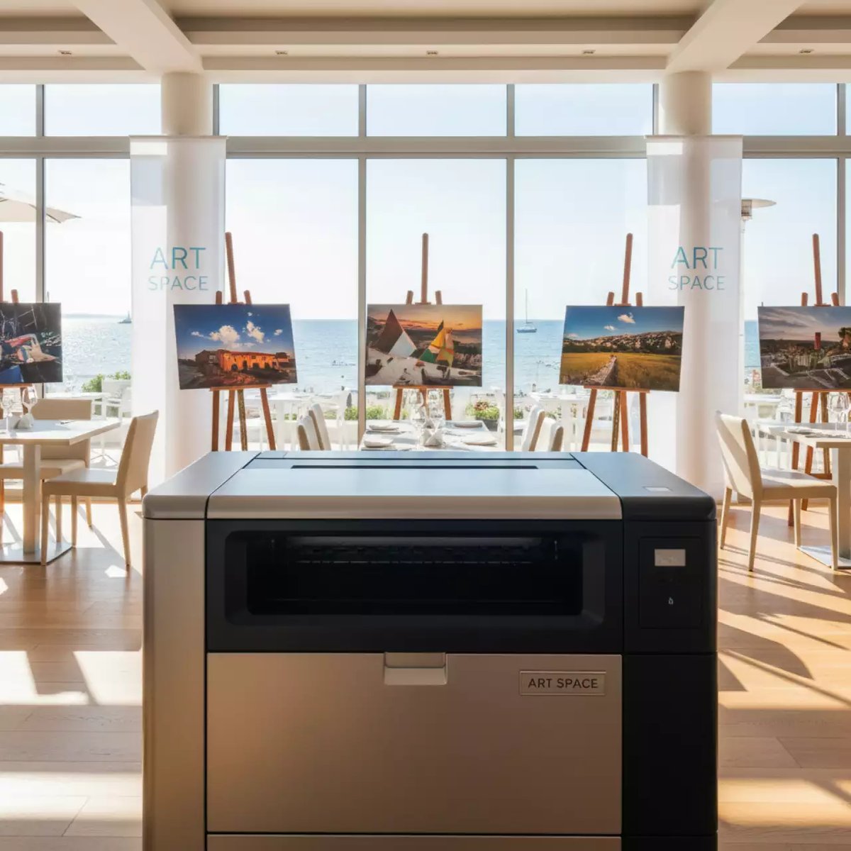 Аренда Струйный плоттер Epson SureColor SC P9000 STD C11CE40301A8 в ресторане «Sanremo» — ART SPACE