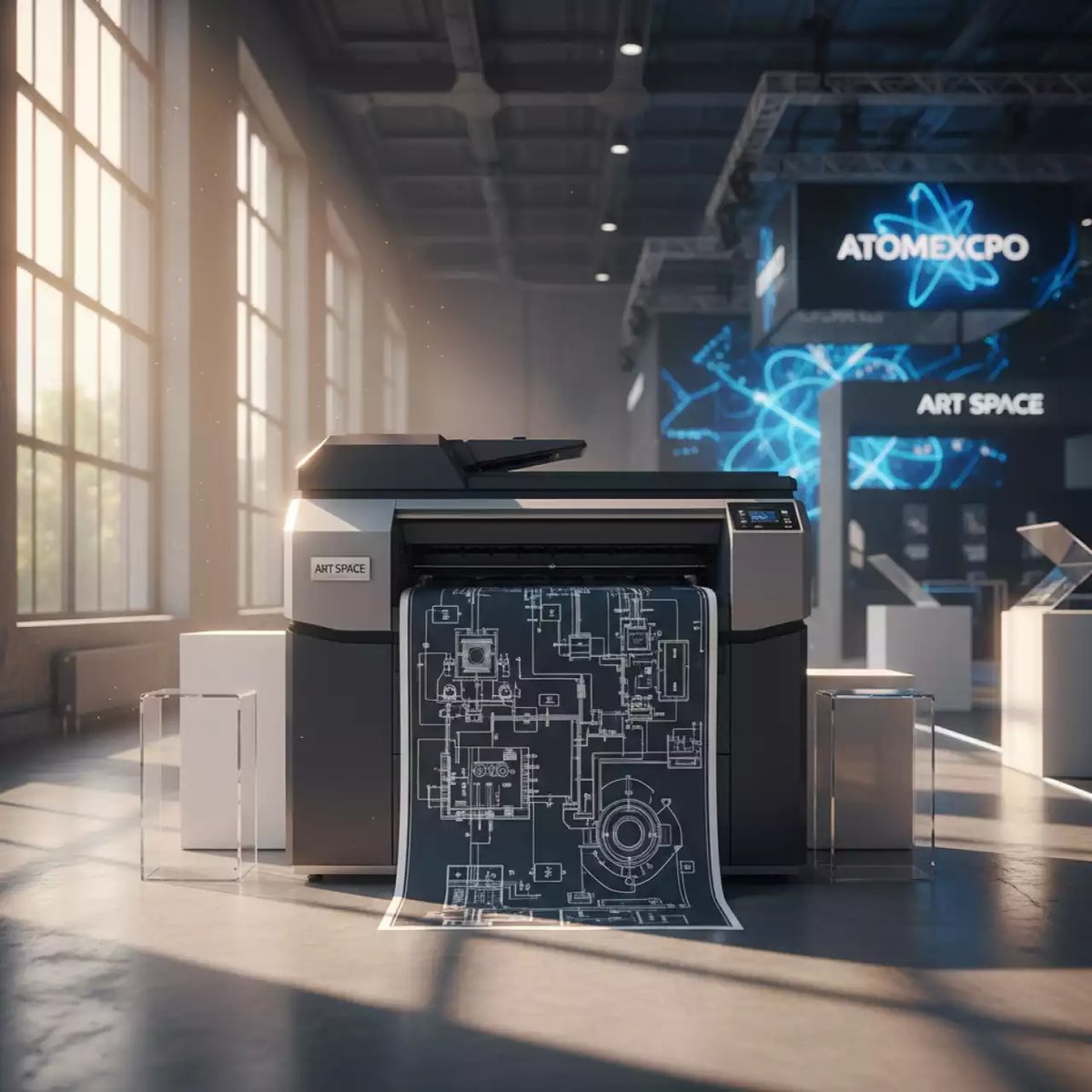 Аренда Струйный плоттер Epson SureColor SC P9500 STD в ледовой арене «Шайба» — ART SPACE