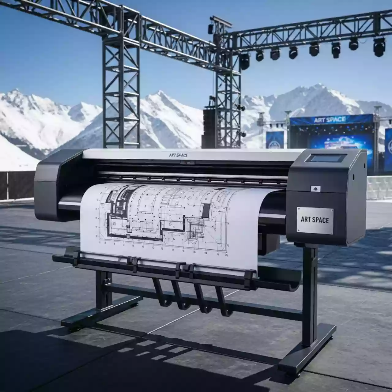 Аренда Струйный плоттер Epson SureColor SC T3400 на курорте «Газпром» (Альпика) — ART SPACE