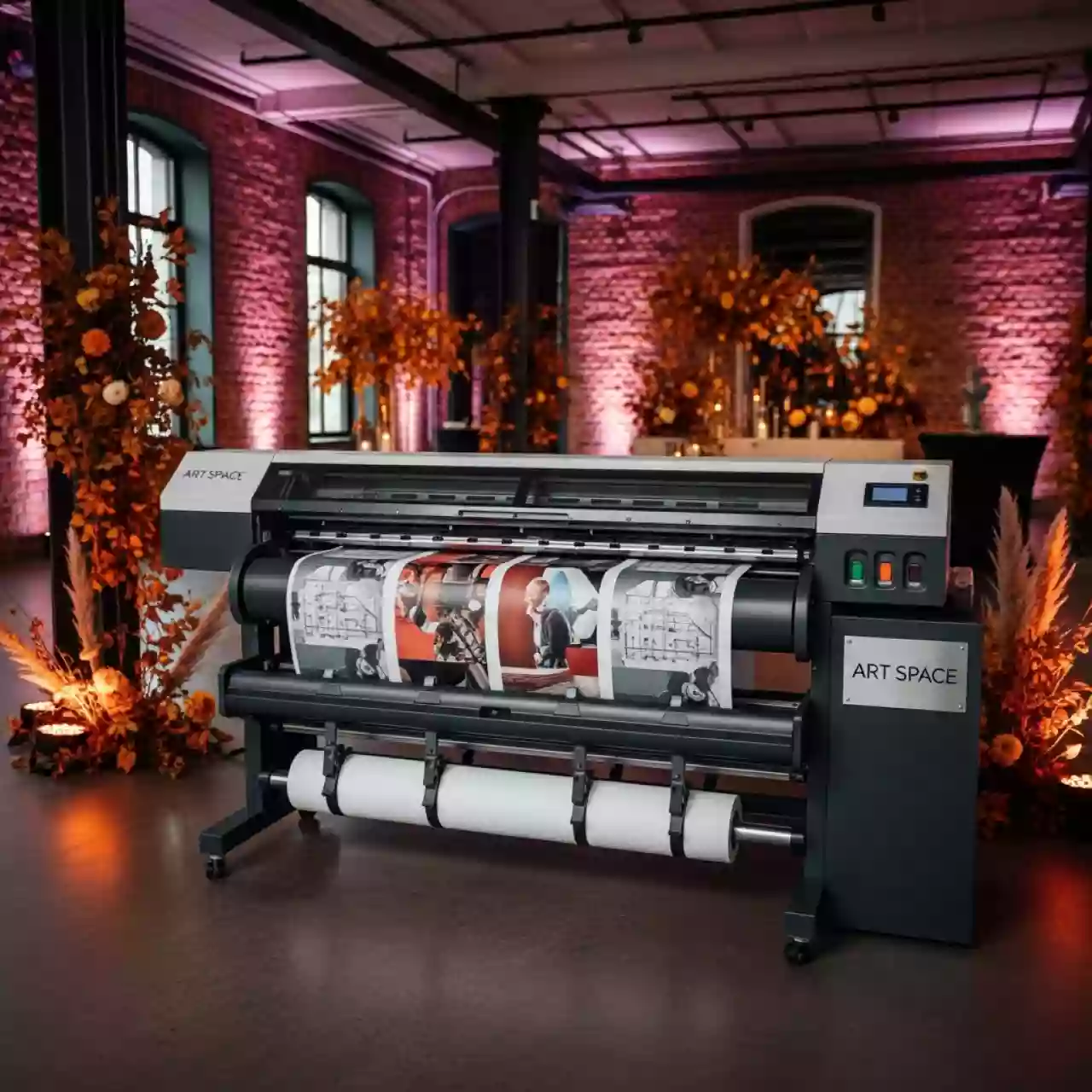 Аренда Струйный плоттер HP DesignJet T1600dr 36 дюймов в Mövenpick Hotel — ART SPACE