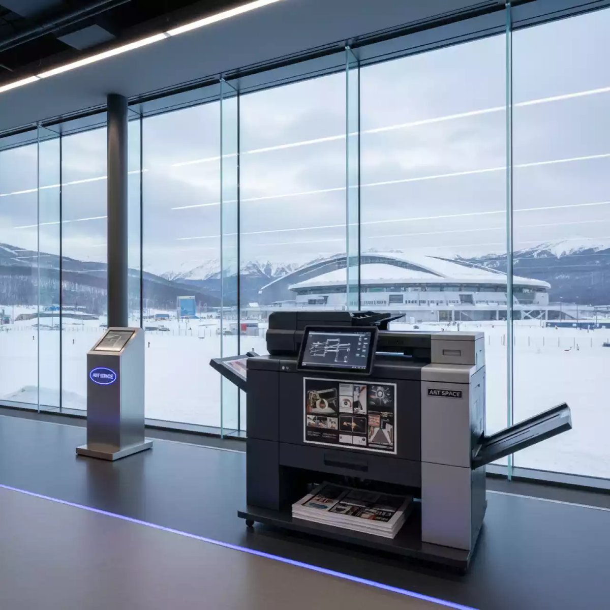 Аренда Струйный плоттер HP DesignJet T1600dr PS 36 в ледовом дворце «Большой» — ART SPACE