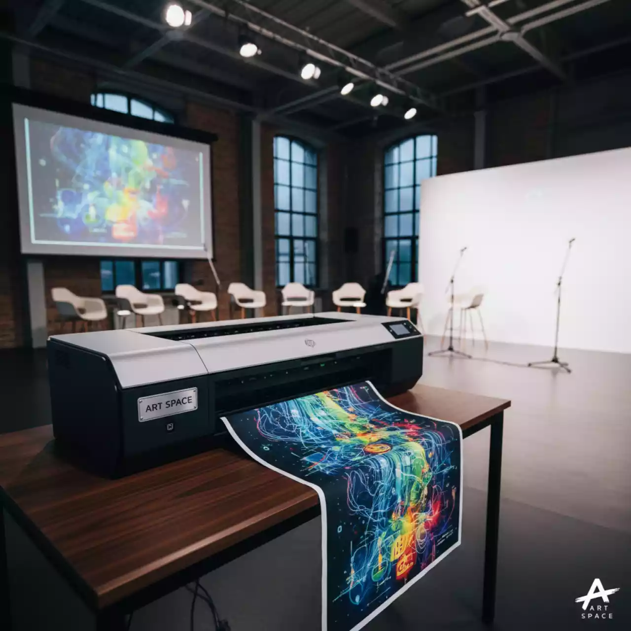 Аренда Струйный плоттер HP Designjet T630 36 дюймов в Университете «Сириус» — ART SPACE