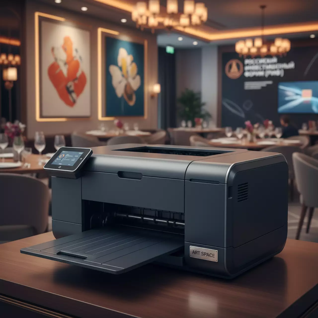 Аренда Струйный плоттер HP DesignJet T630 36 в ресторане «Магеллан» — ART SPACE