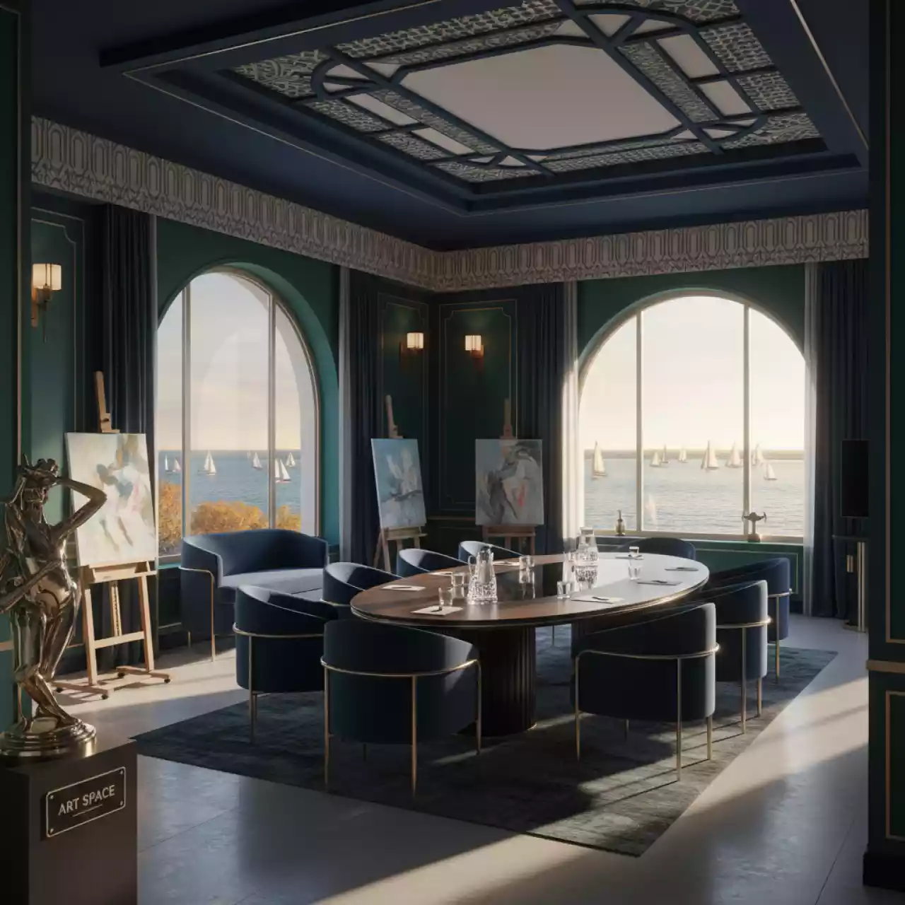 Аренда Студия изобразительного искусства 43 м² на парусной регате (Сочи) — ART SPACE