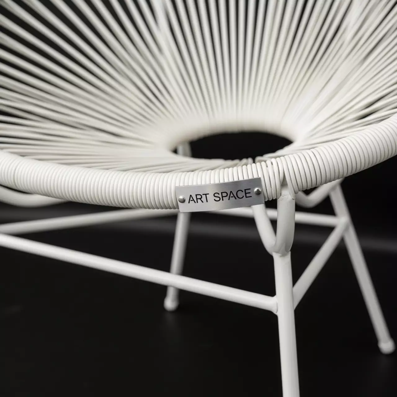 Аренда Стул Acapulco белый на пляже «Маяк» — ART SPACE
