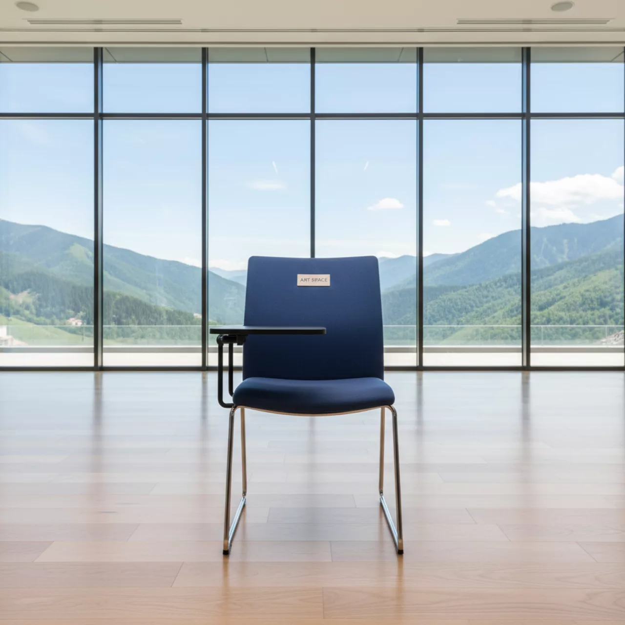 Аренда Стул Alice с пюпитром для конференц зала на курорте «Газпром» (Альпика) — ART SPACE