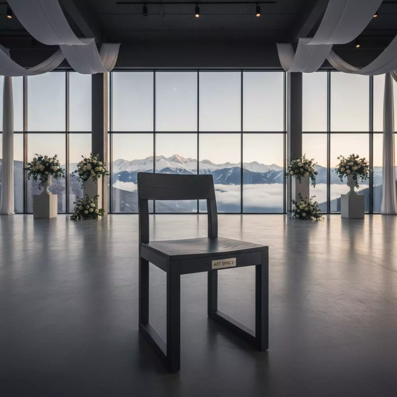 Аренда Стул AM темный в Rixos Krasnaya Polyana — ART SPACE