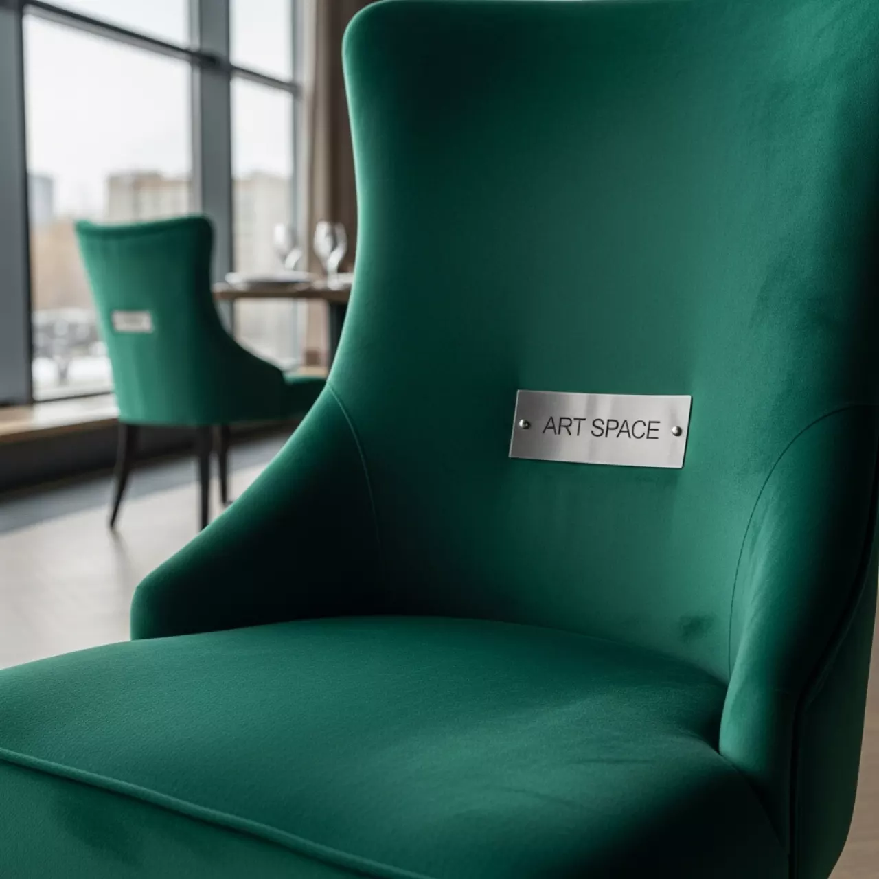 Аренда Стул АМ зеленый в ресторане «Sanremo» — ART SPACE