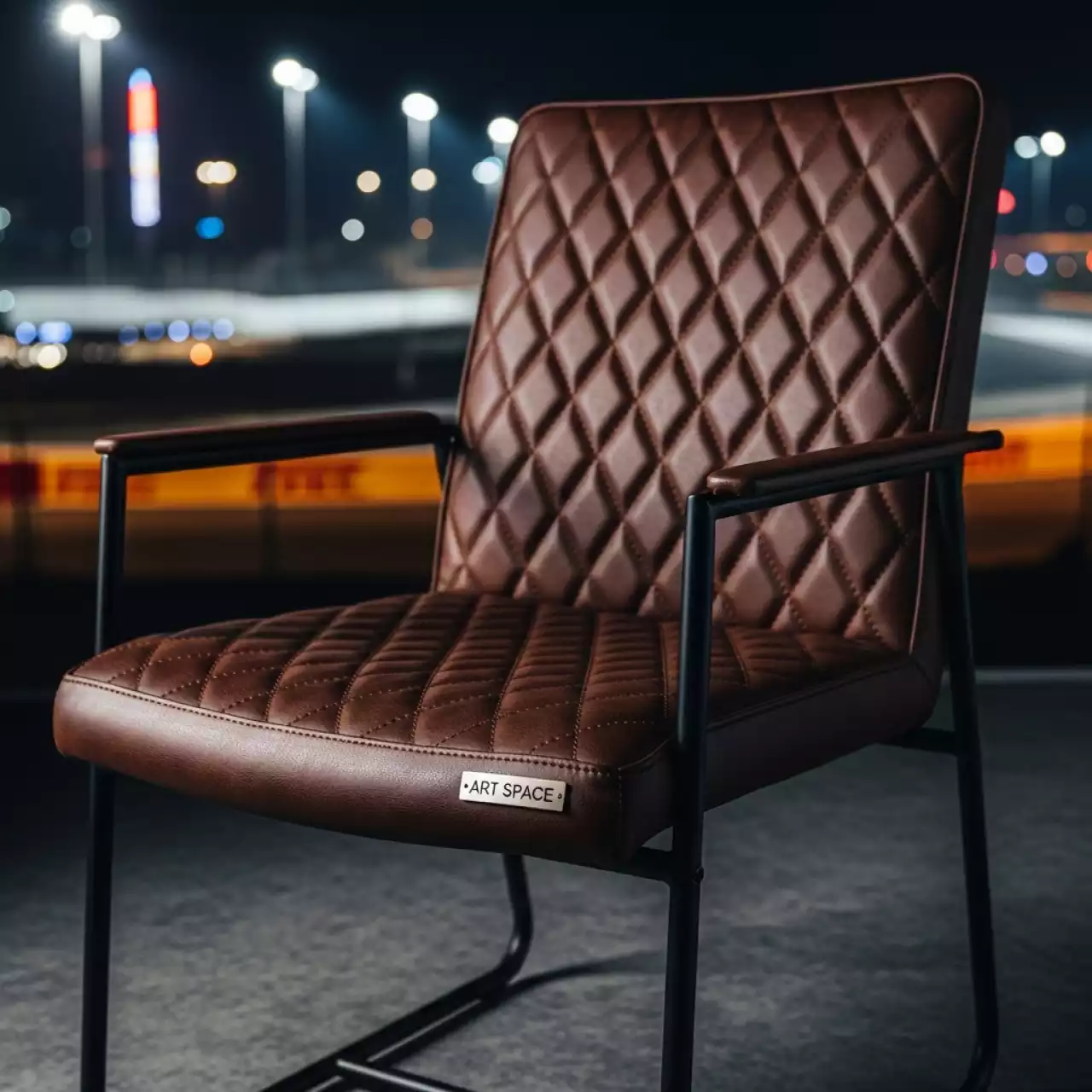 Аренда Стул Анси коричневый на Имеретинской набережной — ART SPACE