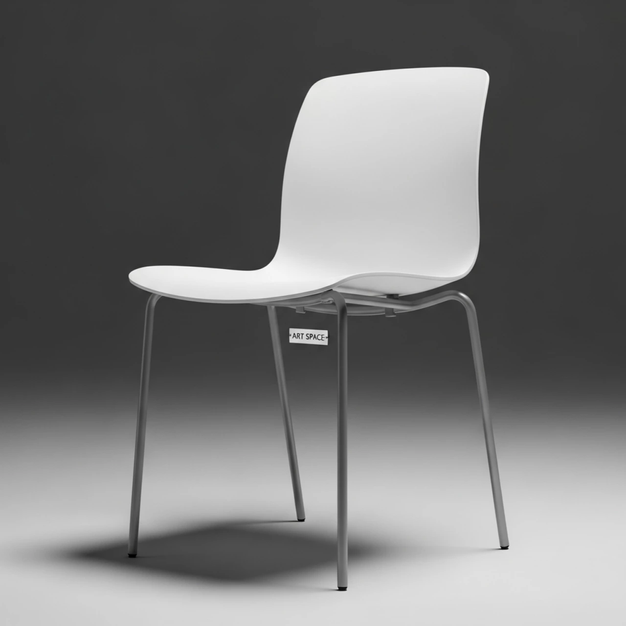 Аренда Стул Aria бело серый в Delta Sirius — ART SPACE