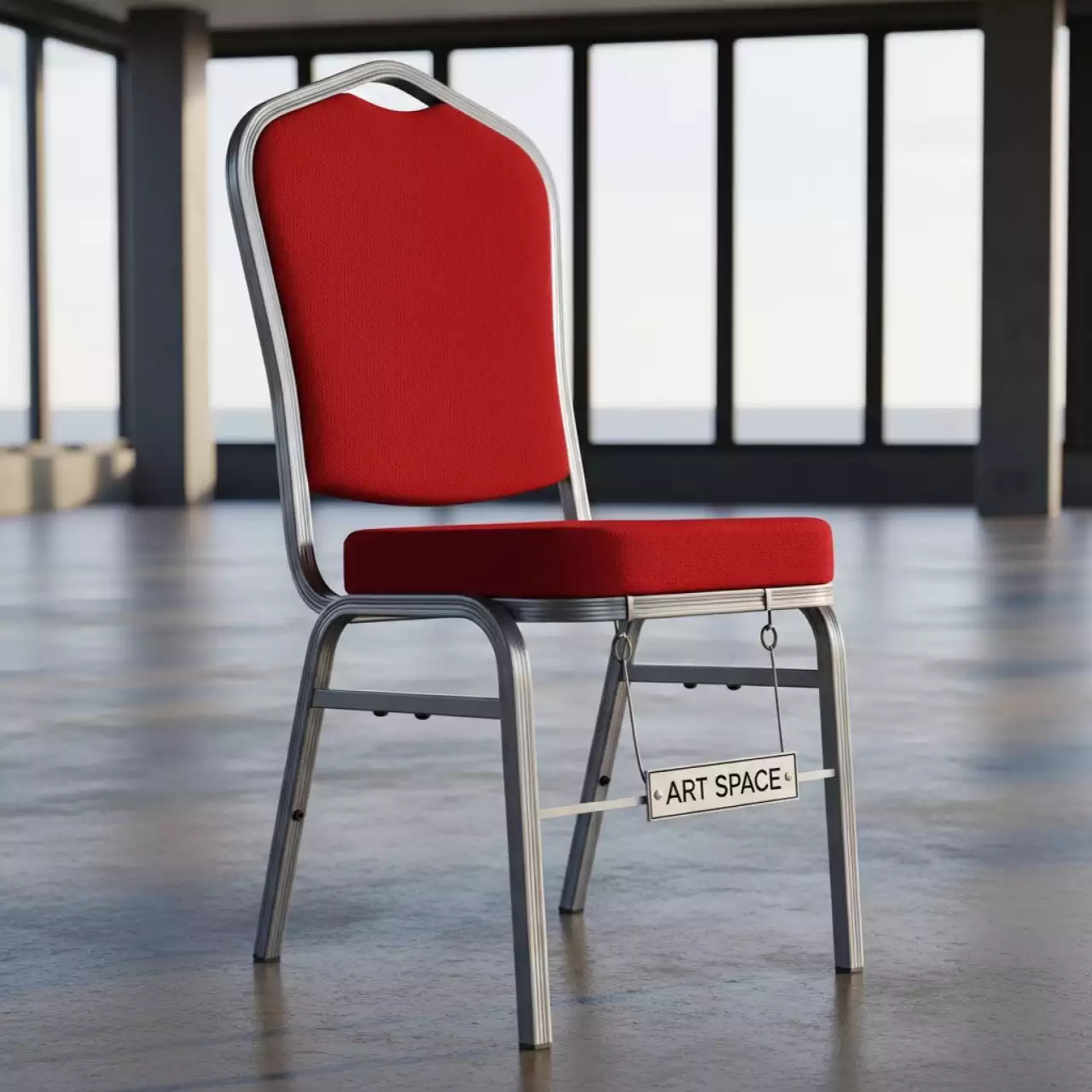 Аренда Стул банкетный красный на Имеретинской набережной — ART SPACE
