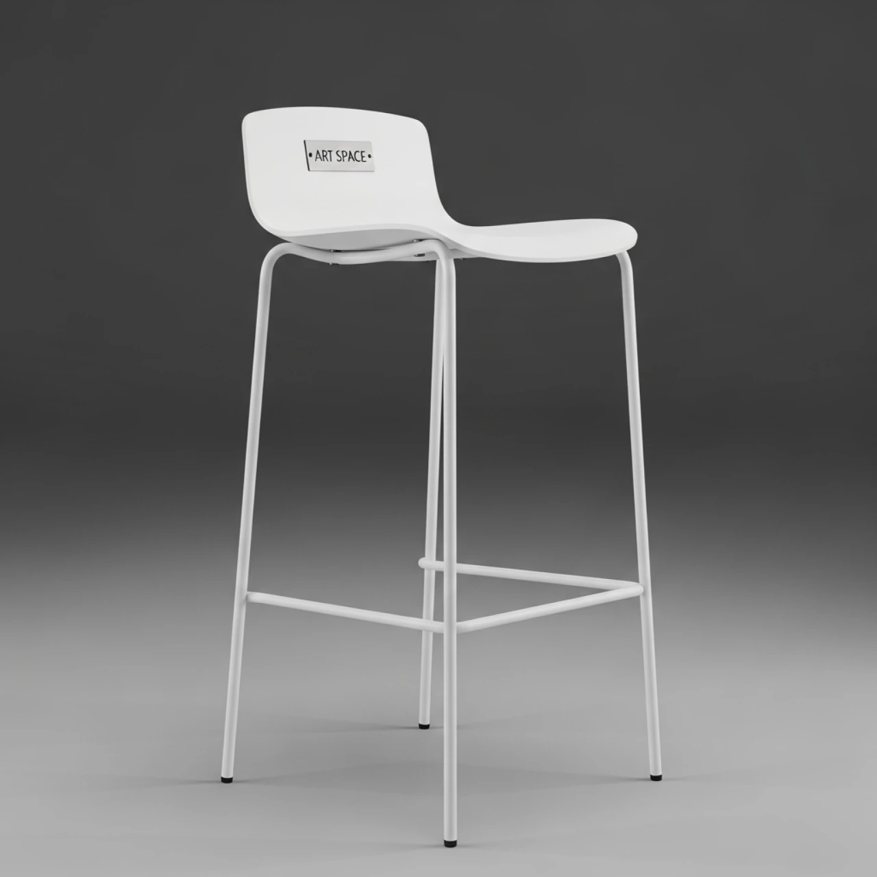 Аренда Стул барный белый loft в санатории «Сочи» — ART SPACE