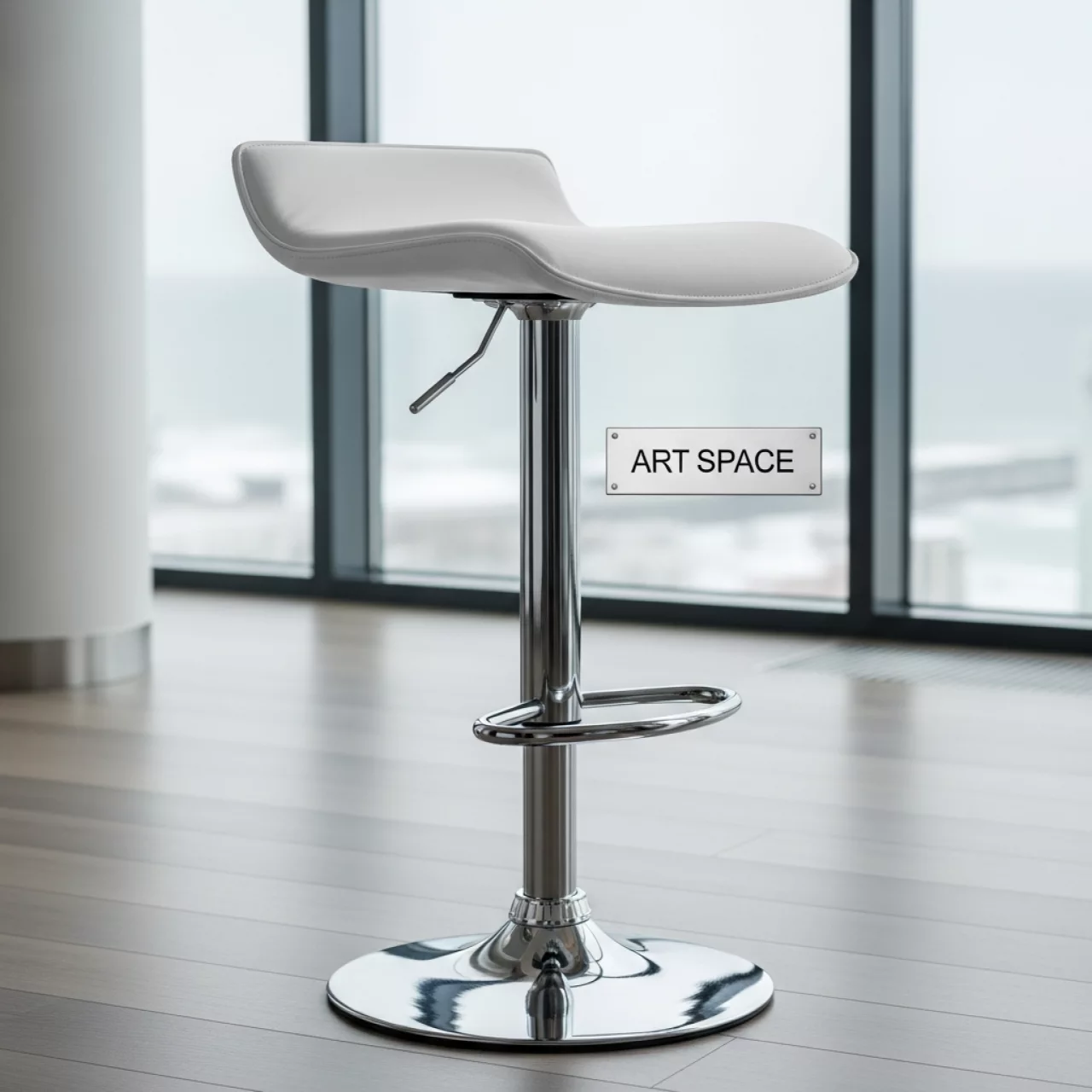 Аренда Стул барный белый в Radisson Collection Paradise — ART SPACE