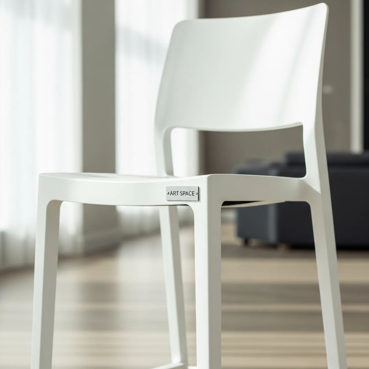 Аренда Стул барный белый Zeta в Mantera Supreme — ART SPACE