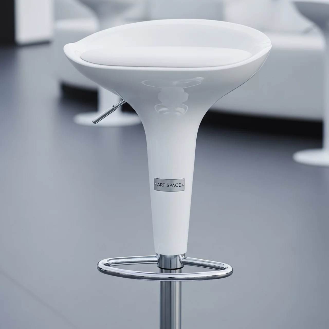 Аренда Стул барный Billy регулируемый белый в Swissôtel Resort Sochi Kamelia — ART SPACE