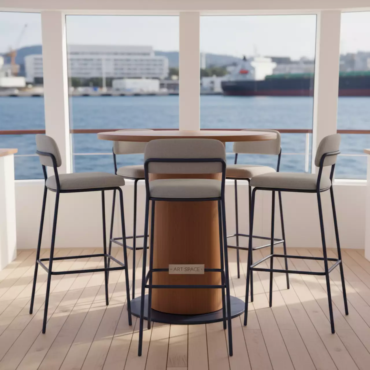 Аренда Стул барный Candy на VIP-яхте (Имеретинский порт) — ART SPACE