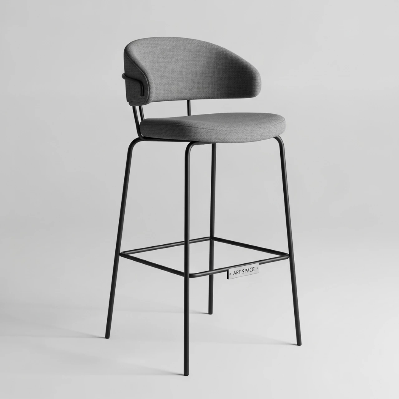 Аренда Стул барный Glera Bar с обивкой в санатории «Русь» — ART SPACE