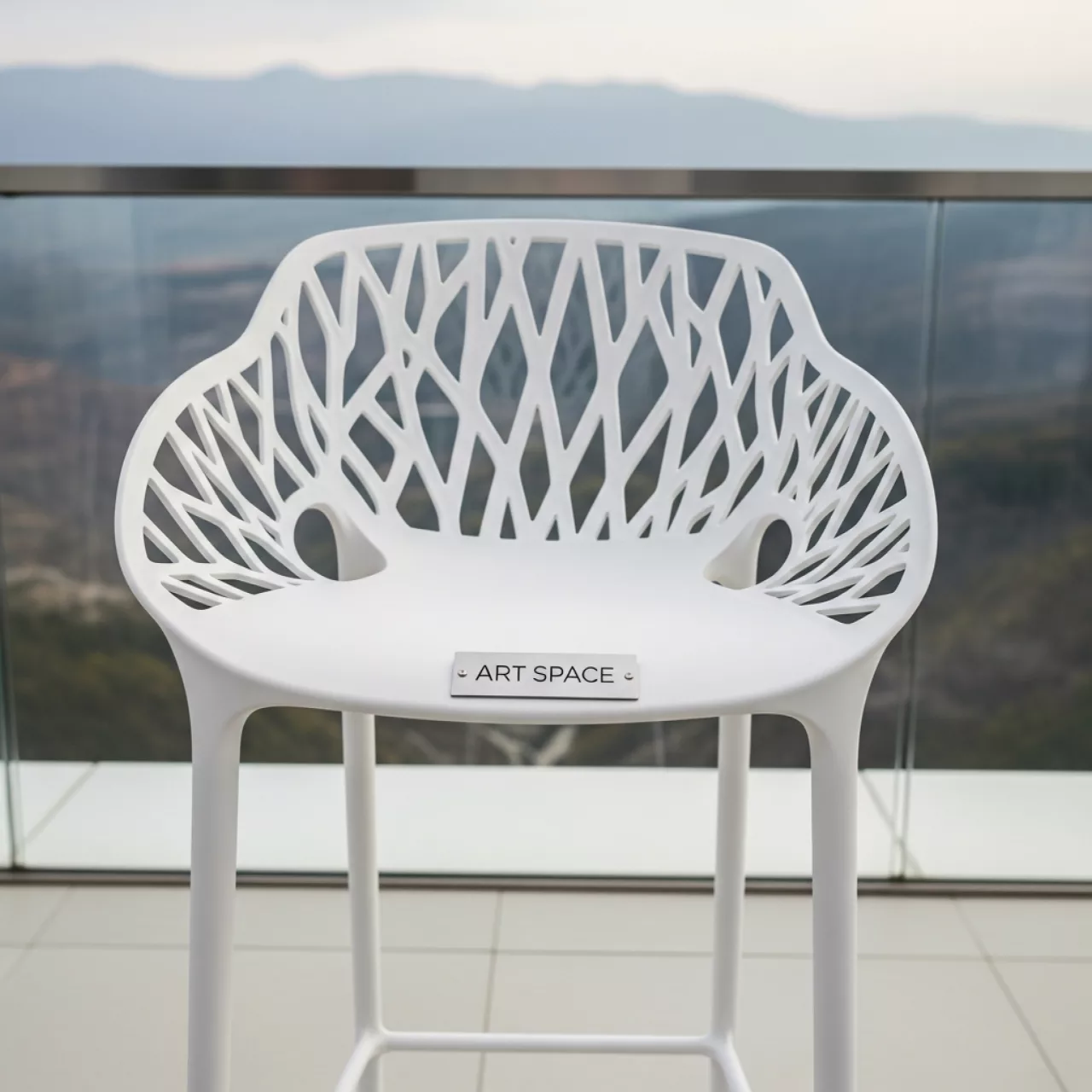 Аренда Стул барный Masters white в Skypark Sochi — ART SPACE