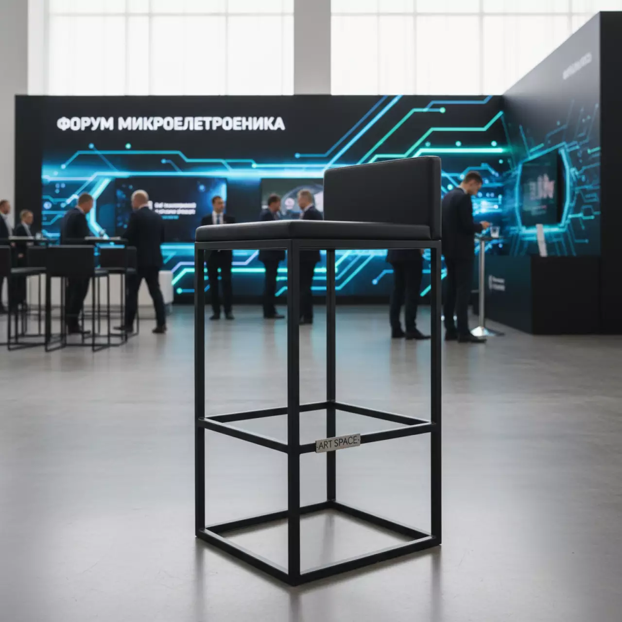 Аренда Стул барный металлический Darwin в Mövenpick Hotel — ART SPACE