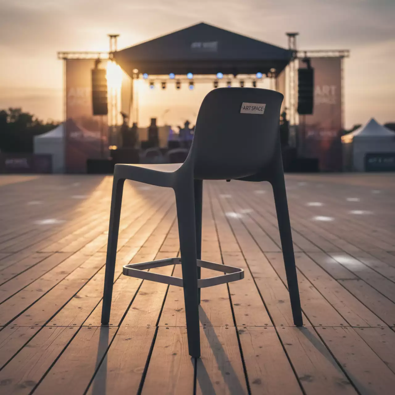 Аренда Стул барный пластиковый Ego S Bar в комплексе «Дагомыс» — ART SPACE