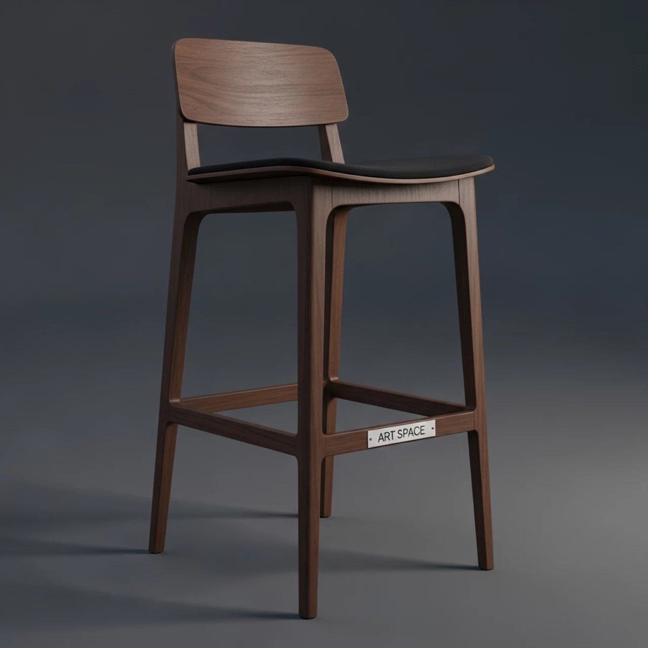 Аренда Стул барный Ува S какао венге на арене «Фишт» — ART SPACE