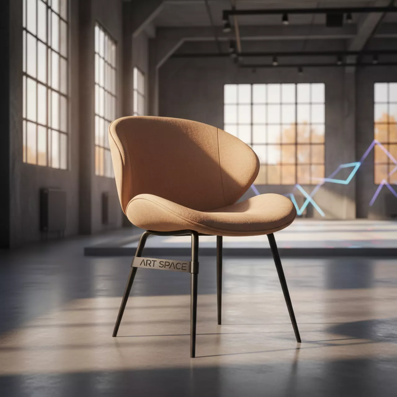 Аренда Стул Beetle бежевый в Керлинговом центре «Ледяной куб» — ART SPACE