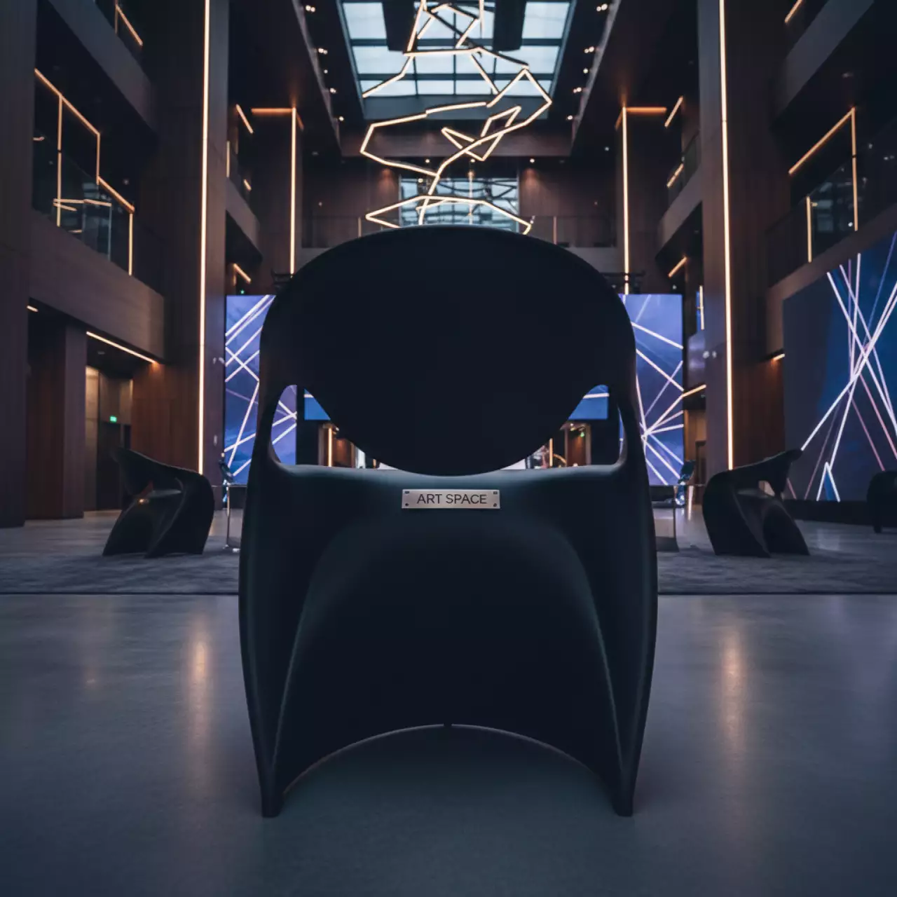 Аренда Стул Belfast черный в Гранд Отель Сочи — ART SPACE