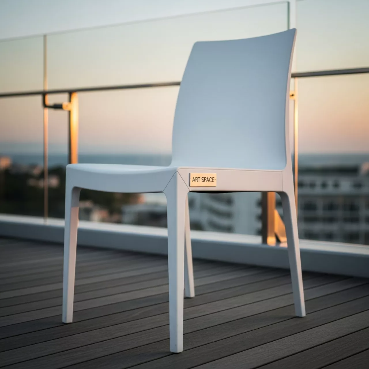 Аренда Стул белый Martin в Гранд Отель Сочи — ART SPACE