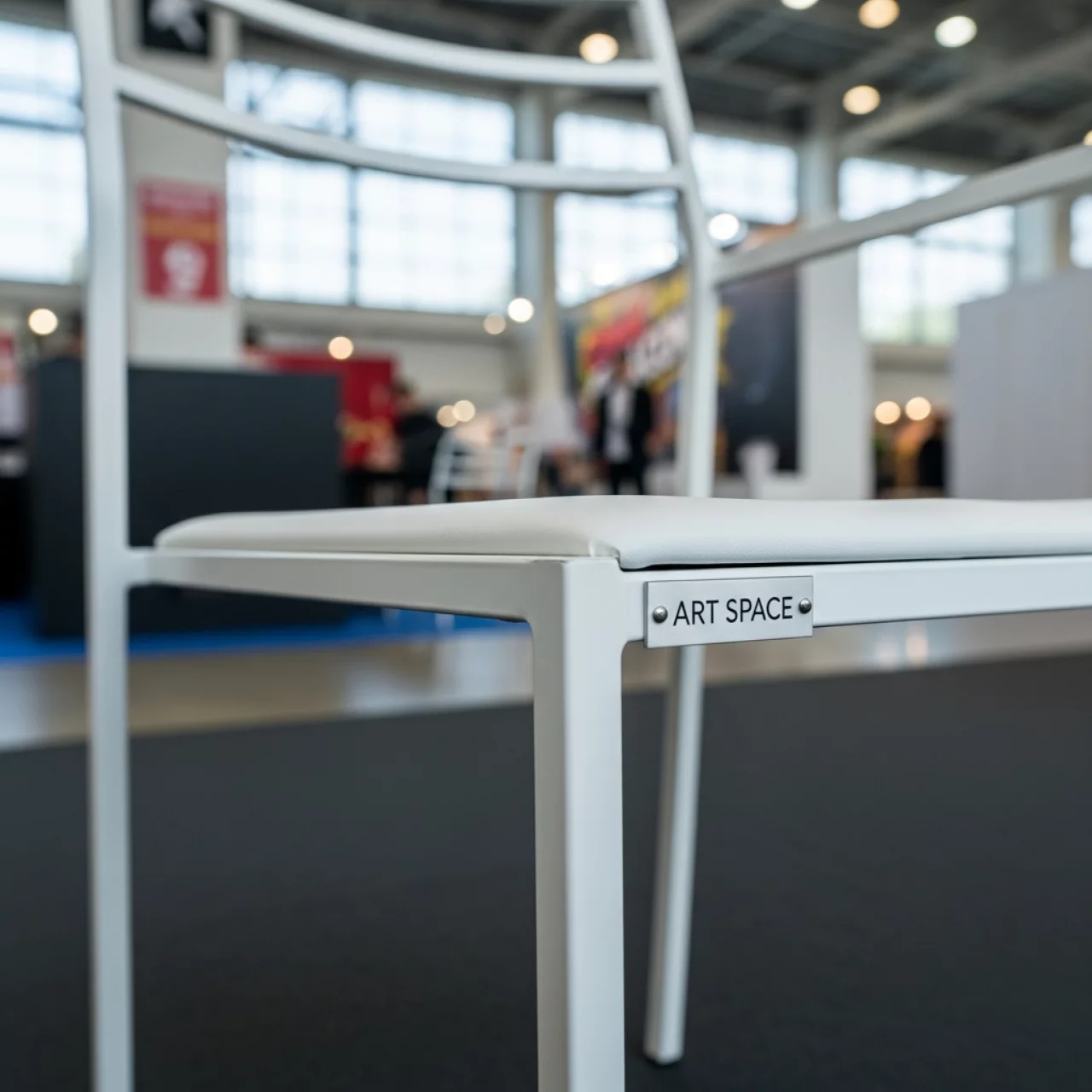 Аренда Стул белый Metall в ледовом дворце «Большой» — ART SPACE