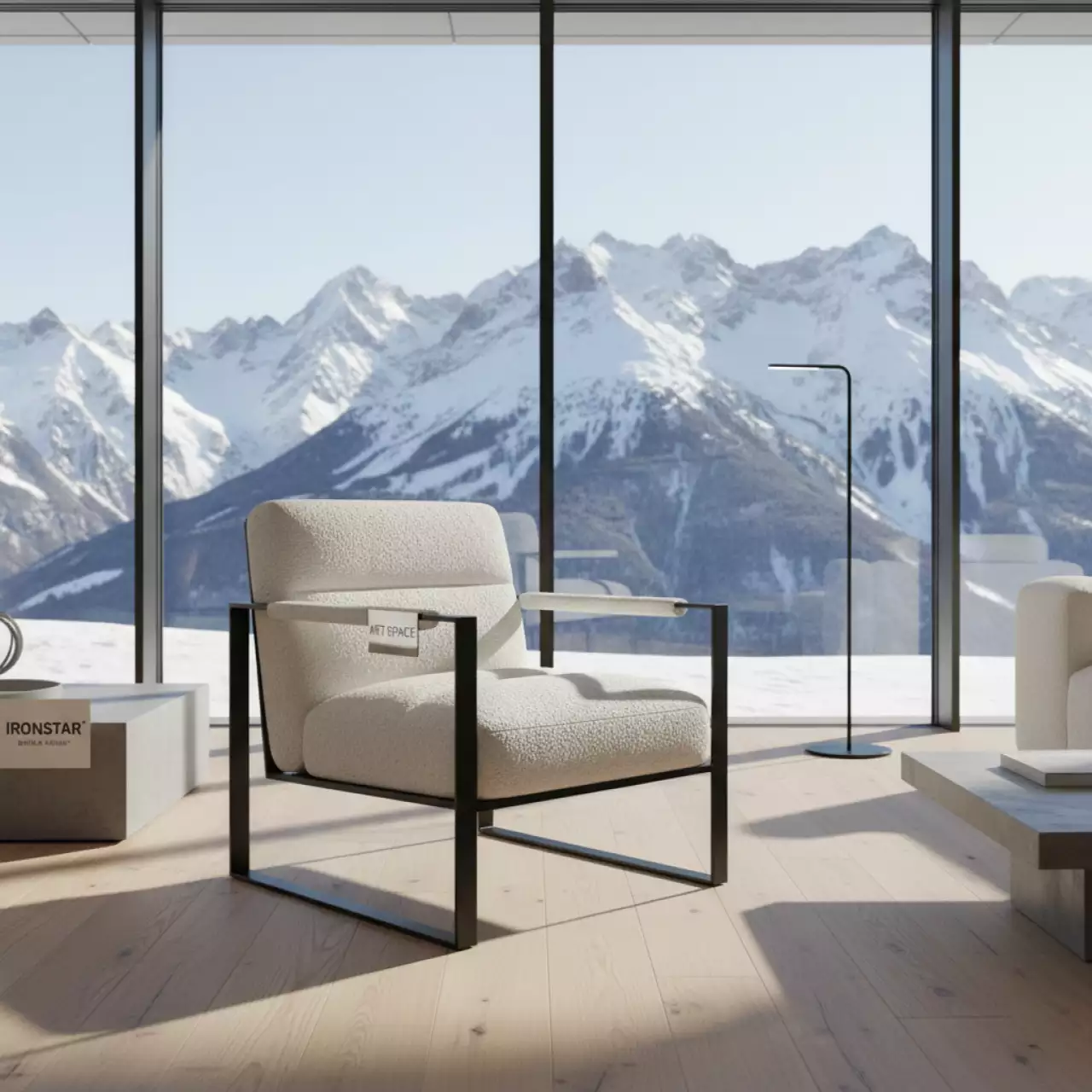 Аренда Стул белый Шегги на вилле «Анна» — ART SPACE