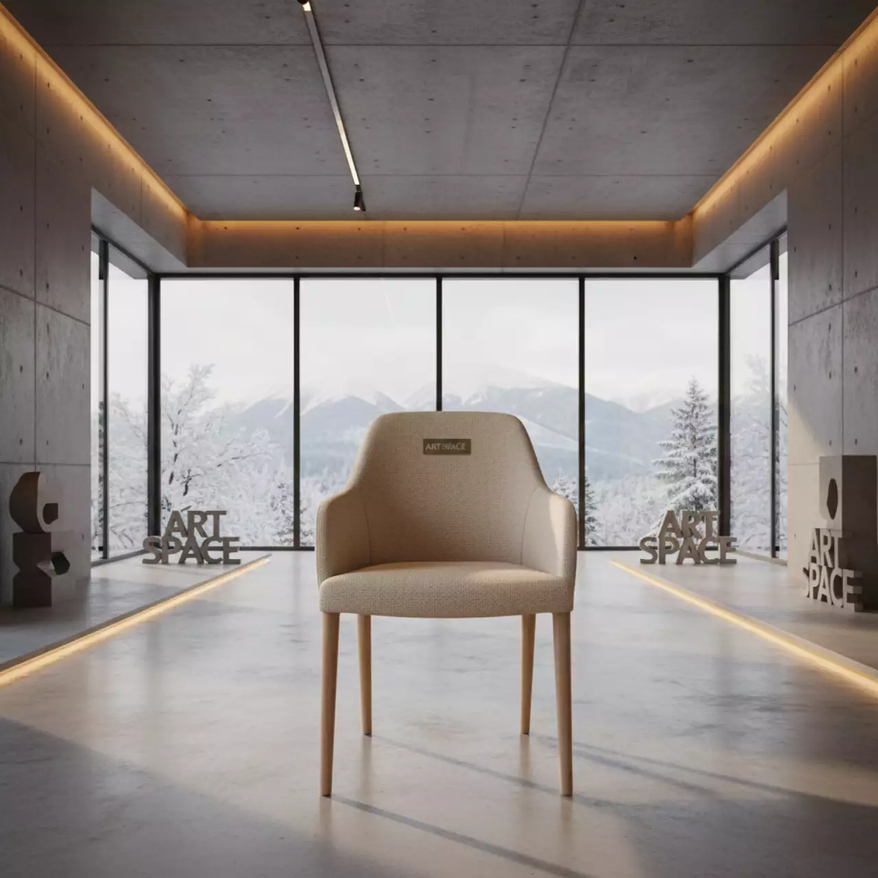 Аренда Стул бежевый Престиж в санатории «Заполярье» — ART SPACE