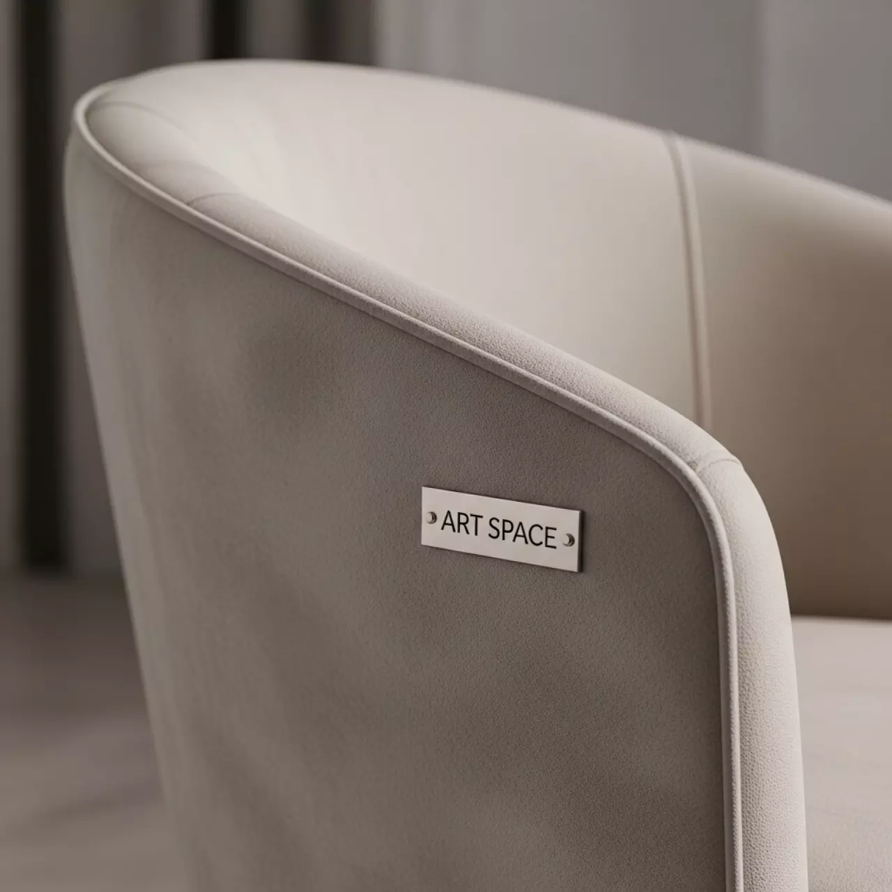 Аренда Стул бежевый велюр Washington на вилле «Анна» — ART SPACE