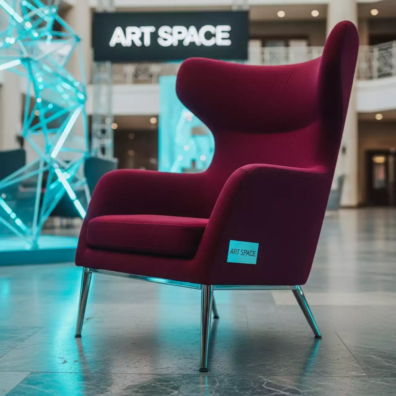 Аренда Стул бордовый в гранд-отеле «Жемчужина» — ART SPACE