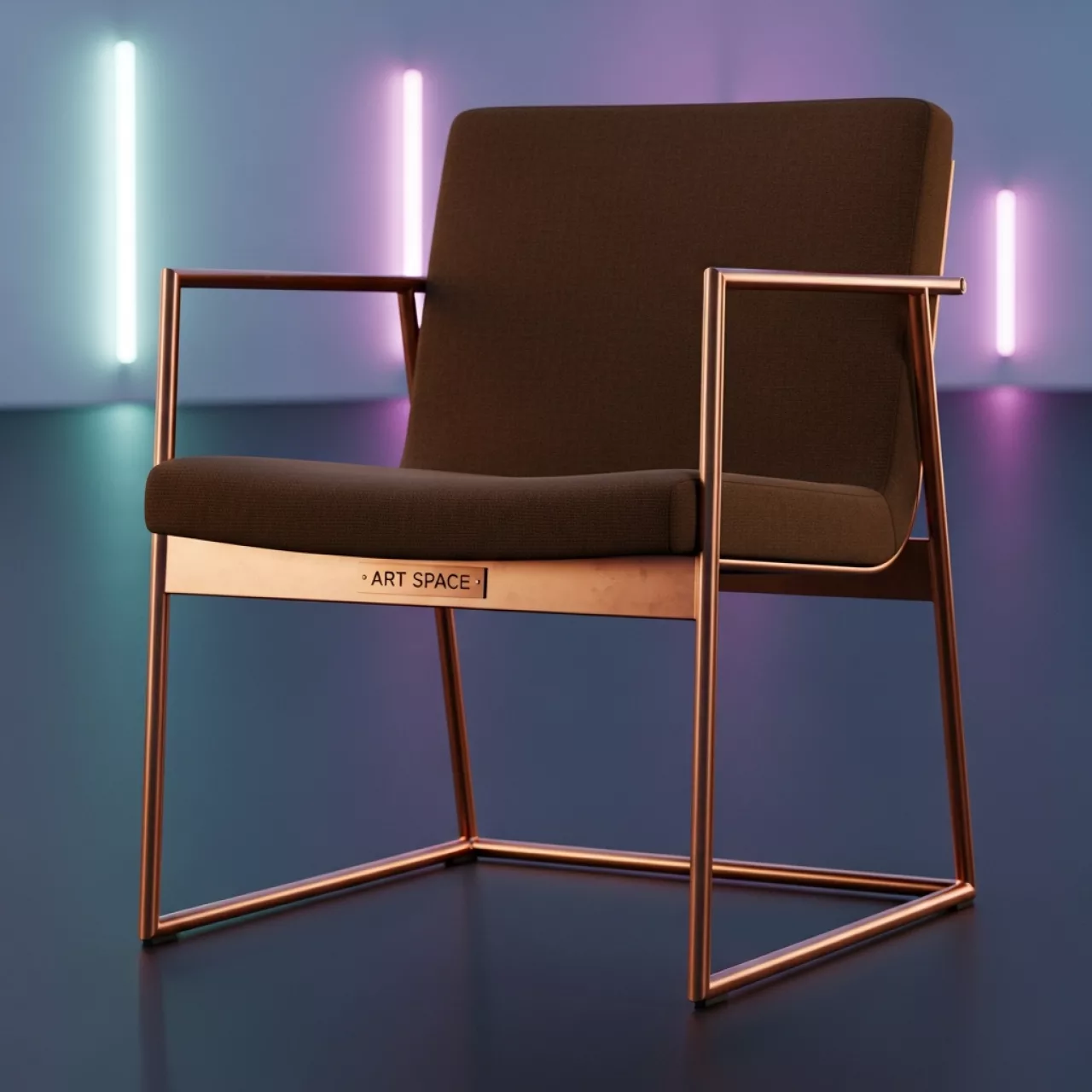 Аренда Стул Бринтелликс медь коричневый в ледовом дворце «Роза Хутор» — ART SPACE