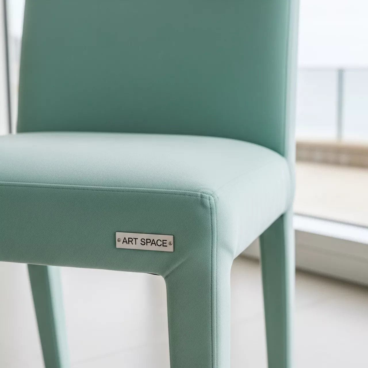 Аренда Стул Брю мятный велюр в пляжном клубе Del Mar — ART SPACE