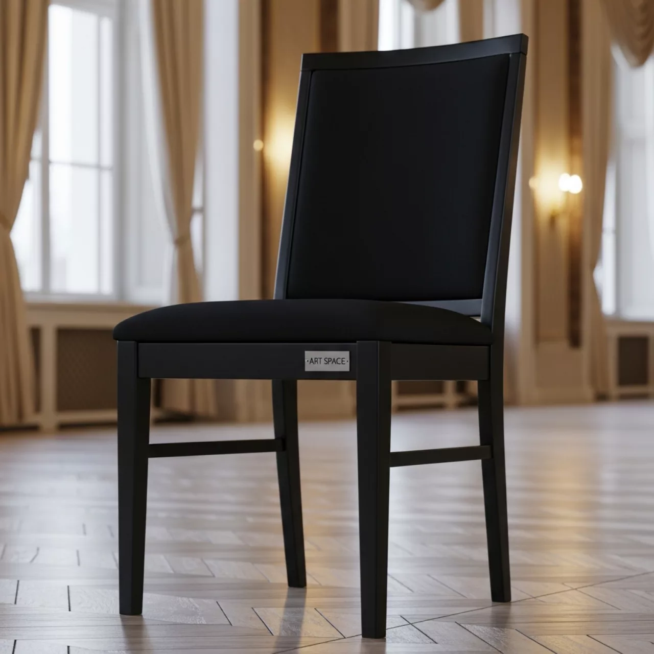 Аренда Стул черный Барнли в усадьбе Голицына — ART SPACE