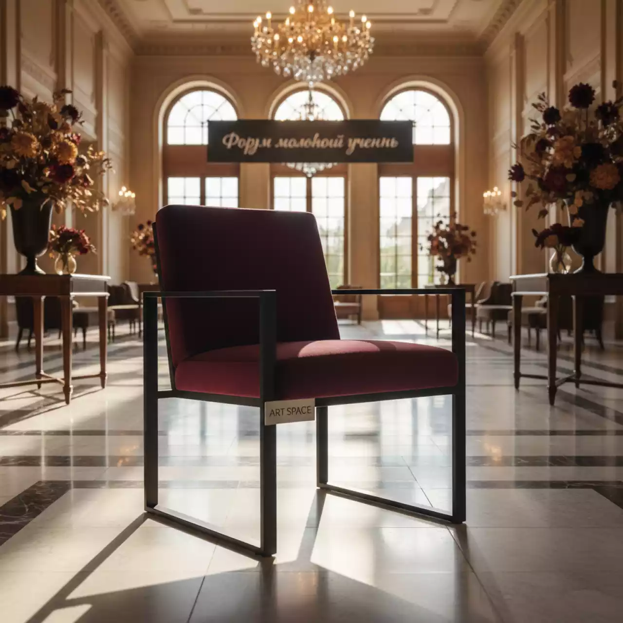 Аренда Стул черный Martin в Rodina Grand Hotel & SPA — ART SPACE