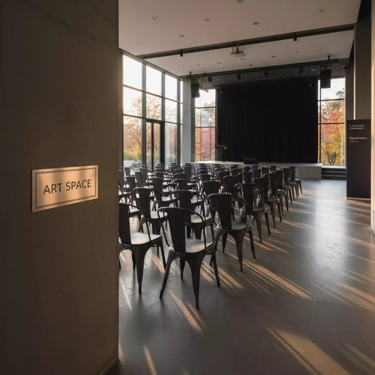 Аренда Стул черный Tolix в санатории «Заполярье» — ART SPACE