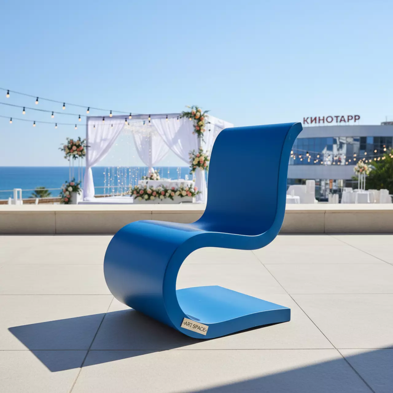 Аренда Стульчик детский Panton Blue в Sport Inn Hotel & Wellness — ART SPACE