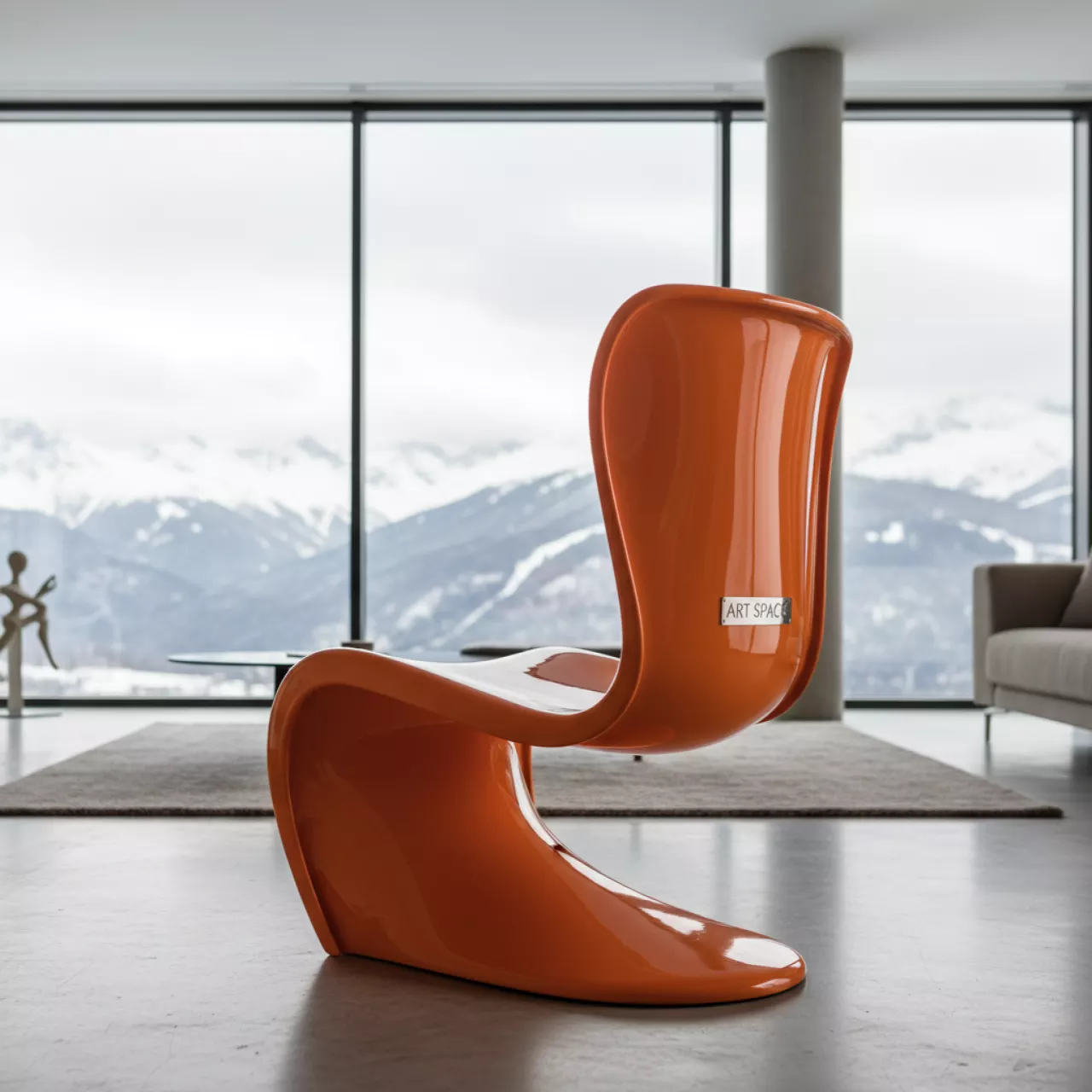 Аренда Стульчик детский Panton orange в Гранд Отель Поляна — ART SPACE