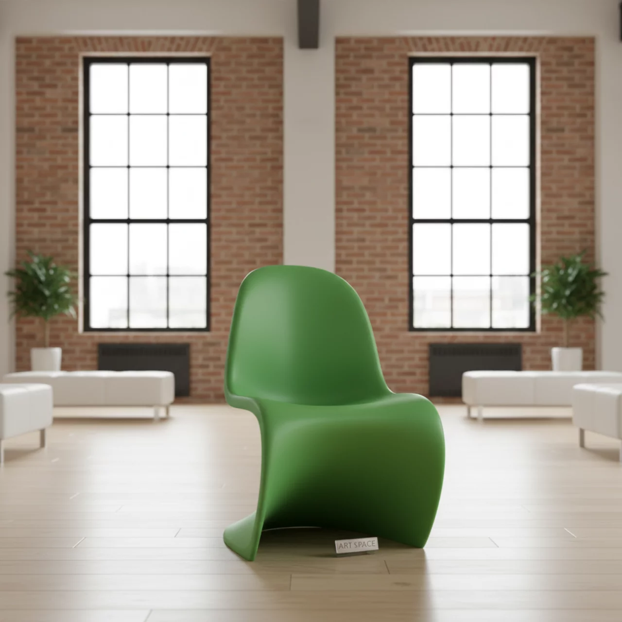 Аренда Стульчик детский зеленый Pantone в санатории «Черноморье» — ART SPACE