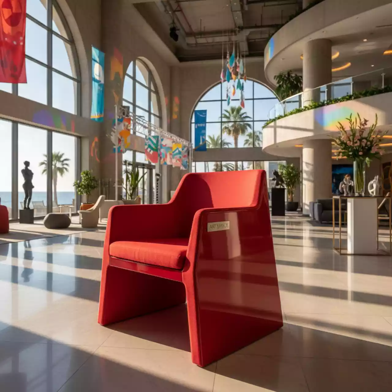 Аренда Стул Давид красный в отеле Hyatt Regency Sochi — ART SPACE