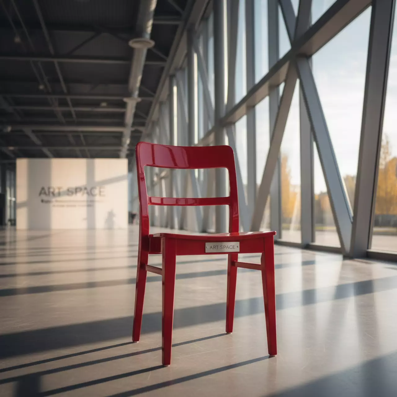 Аренда Стул деревянный красный Наполеон в Ледовом дворце «Айсберг» — ART SPACE