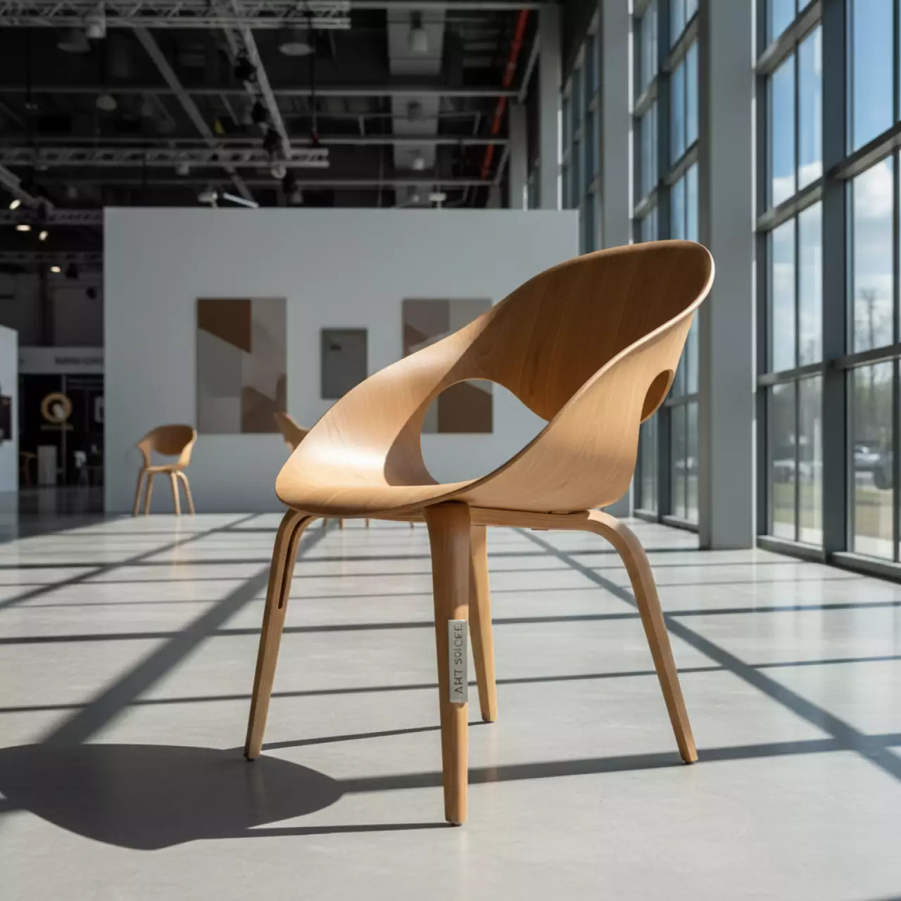 Аренда Стул деревянный Nemea в Сириус Арене — ART SPACE