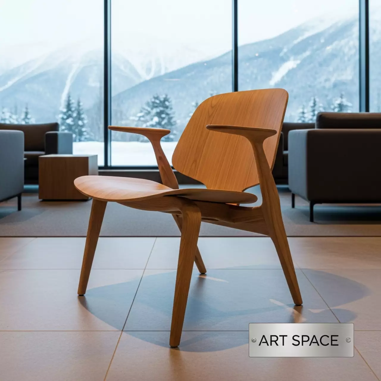 Аренда Стул деревянный Smilla в этно-парке «Моя Россия» — ART SPACE