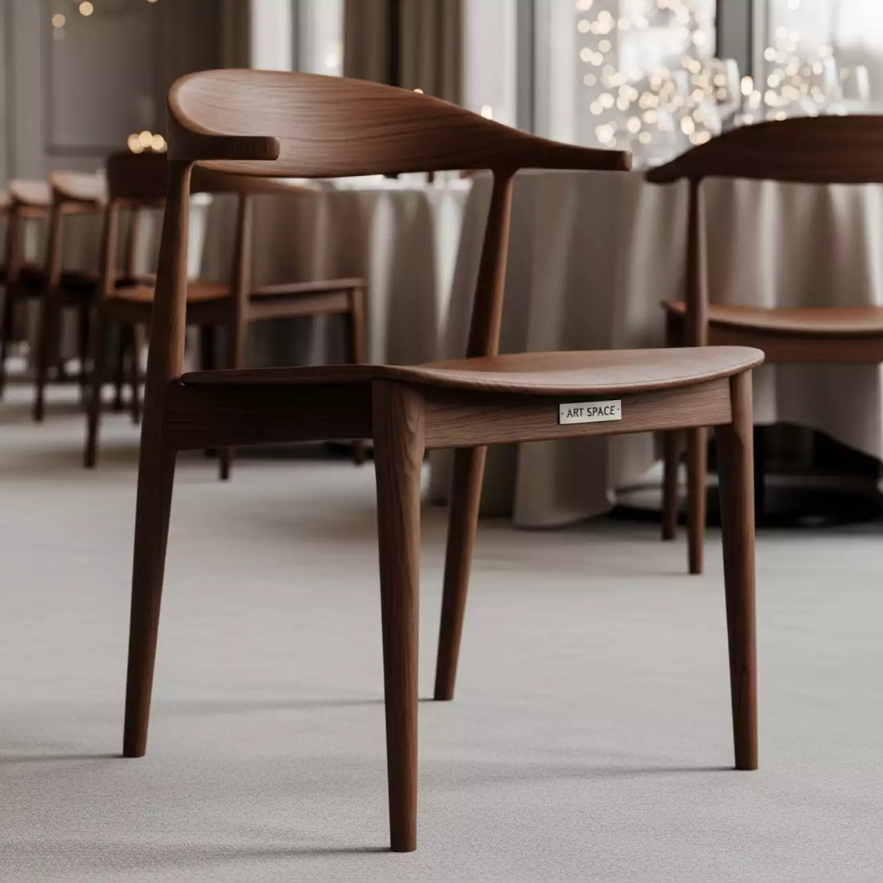 Аренда Стул деревянный Tablet в ресторане «Sanremo» — ART SPACE