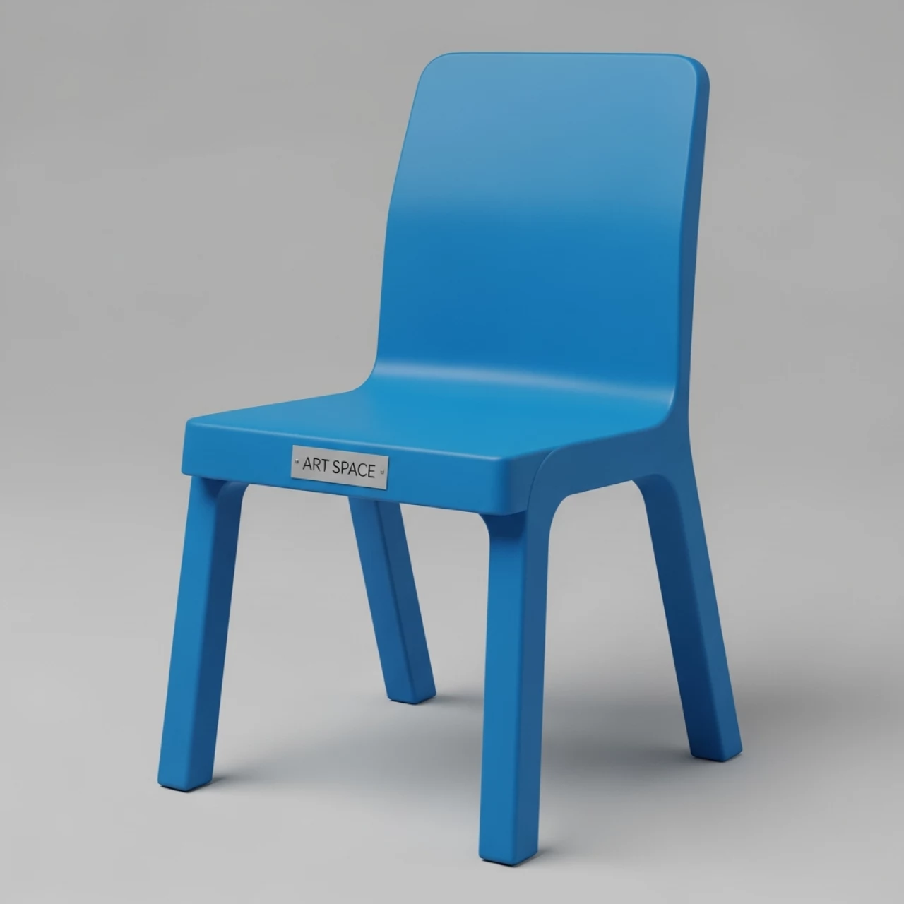 Аренда Стул детский Маммут синий пластиковый в комплексе Sea Galaxy — ART SPACE
